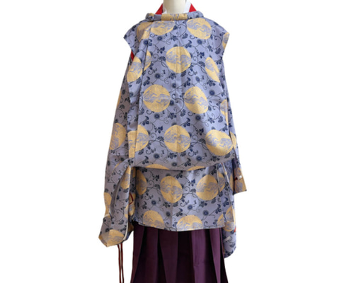 神職装束 狩衣 水浅葱色　化繊 3efe6031fc6181b5ba137531b0c75c