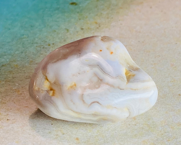 海の石✿  オーシャンジャスパー　原石　タンブル 1枚目の画像