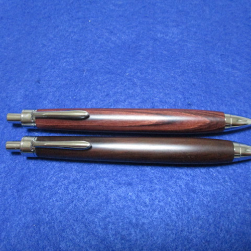 2本セット キングウッド・紫檀 キヌカオイル仕上げ ワンピースタイプの