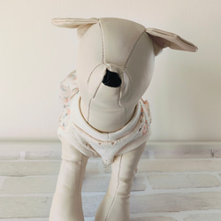 犬服 フラワーワンピース#2色(受注) 10枚目の画像