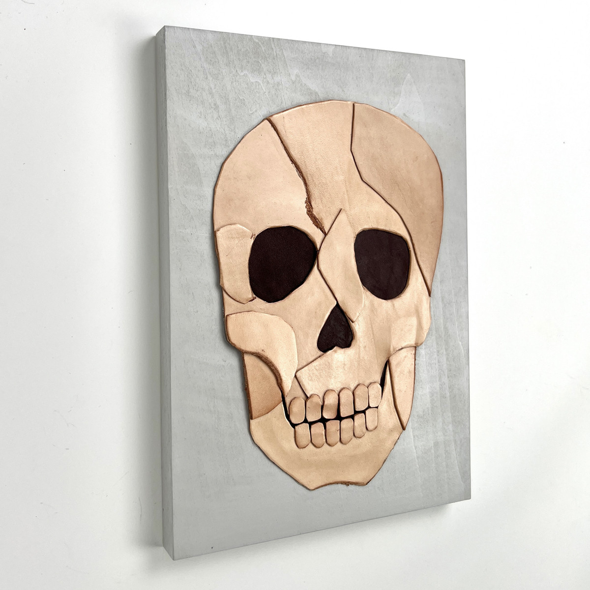 Skull on book アクリル原画 Skull on book アクリル原画