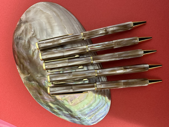 ボールペン　天然貝殻 1枚目の画像