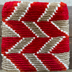 ノッティング織り椅子敷き 3枚目の画像