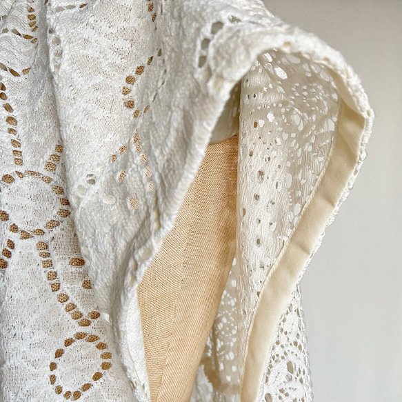 patchwork lace dress 15枚目の画像
