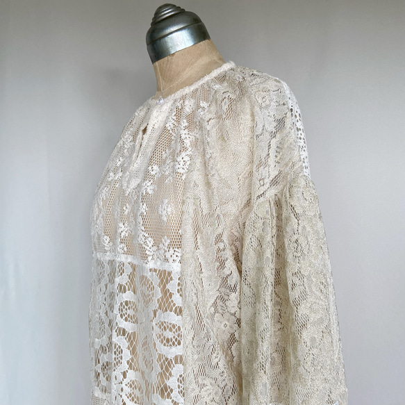 patchwork lace tunic "b" 9枚目の画像