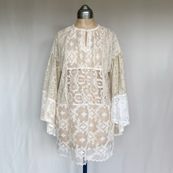 patchwork lace tunic "b" 4枚目の画像