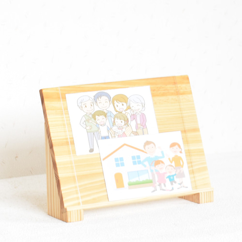 超簡単に取り換えできるフォトスタンド メッセージボード フォト