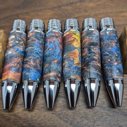 スタビライズウッド（ブルー＆レッド） ジェットストリーム 4&1 組先軸