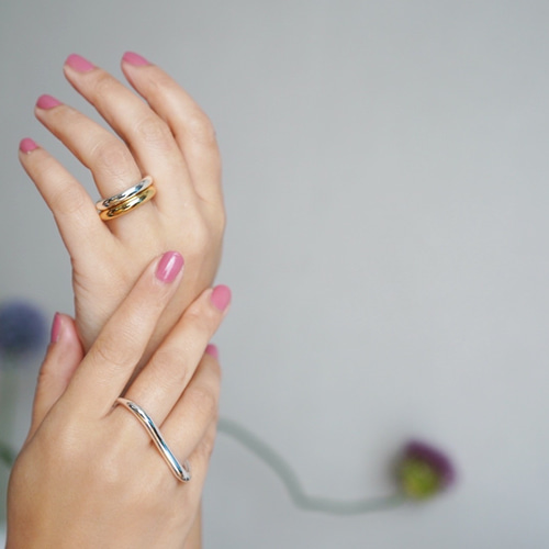 楽天市場】TODAYFUL トゥデイフル Double Finger Ring(Silver925