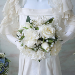 白（ホワイト） ブーケ のおすすめ人気通販｜Creema(クリーマ) 国内