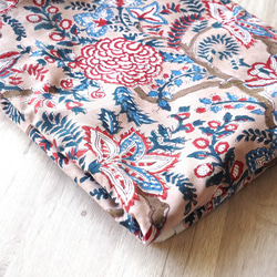 インド更紗ハンドブロックコットン1.8mカット販売 FIC1104 生地 kain