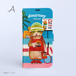 Original手帳型iPhoneケース「Journey with you 80s」 3枚目の画像