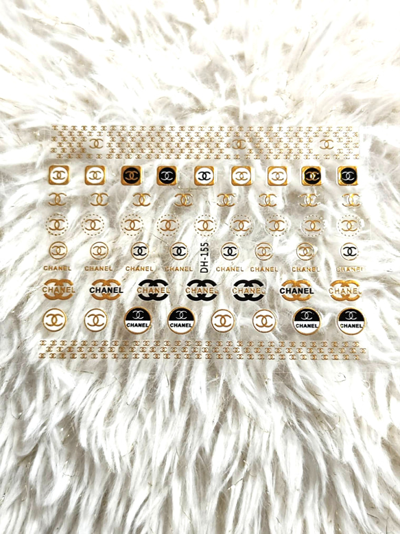 2種類】ネイルシール ブランドネイルシール ブランドロゴ ネイルシール