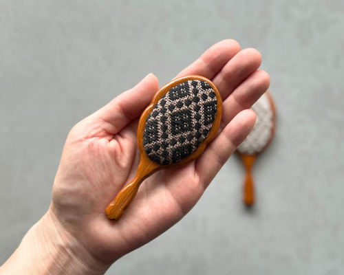 こぎん刺し　鏡加工 こぎん刺し 鏡加工