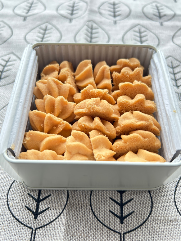【割烹屋さんの和三盆とミニ米粉クッキー】とろける食感♡Kumoクッキー 3枚目の画像