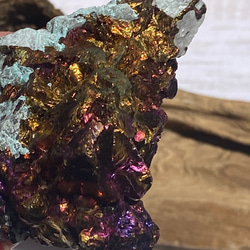 グレードがレア♡チャルコパイライト with クォーツ 鉱物標本 2401 天然石 天然色 14枚目の画像