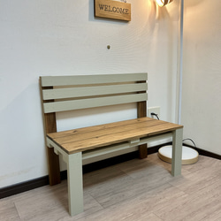 あーちゃん　木製キッズベンチ あーちゃん 木製キッズベンチ 木製キッズベンチ（背・ひじかけ
