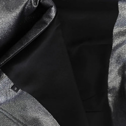 スカート シルバー スパンコール フェミニン 社交性 高級感 ビーズフラワー Aライン ロングスカート [0010] 7枚目の画像
