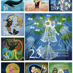 猫マーメイドの31日間万年カレンダー｜日々を癒す小さな魔法 10枚目の画像
