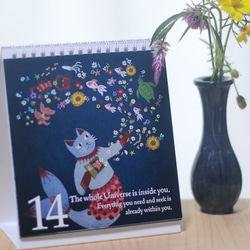 猫マーメイドの31日間万年カレンダー｜日々を癒す小さな魔法 2枚目の画像