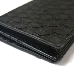 【縁起財布】ブラックパイソン 長財布 幸運財布 縁起物 権威の黒 5枚目の画像