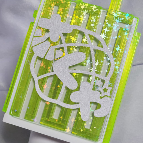 NCT ペンライト アクリル プレート NCT 草鈍器 ホログラム