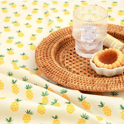 韓国製 果物柄 洋梨柄 北欧風の洋梨 生地 コットン100％シーチング Pineapple 10枚目の画像