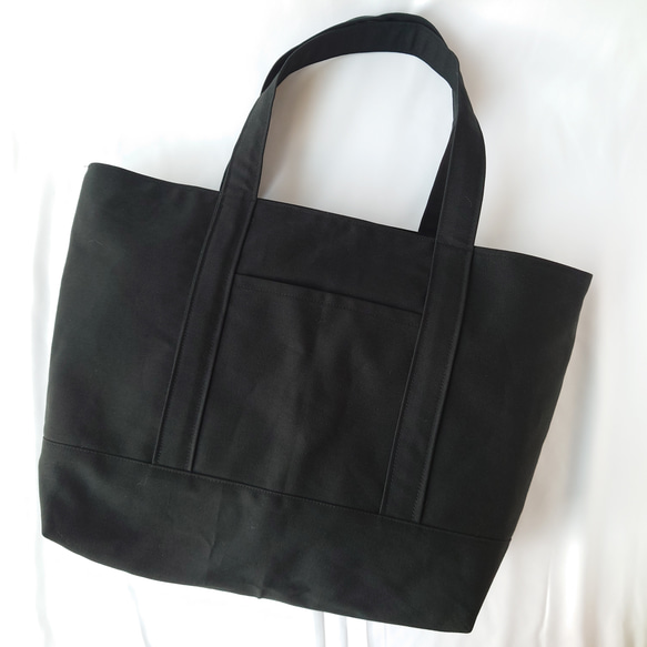 国産綿100％帆布PCA4つりポケット丈夫長持ちビジネストートバッグ