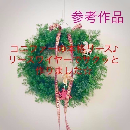 SS様ご予約品です☆ リースワイヤー＃23 　鉄色2本セット 送料無料 リースワイヤー＃23 鉄色2本セット その他素材 はなうま 通販