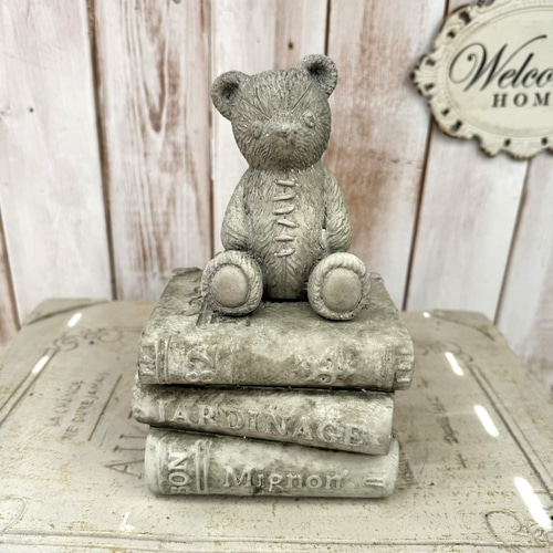 ヴィンテージ　アンティーク くま 時計 ファンシー雑貨インテリア　骨董　蚤の市 ヴィンテージ くま 時計 ファンシー雑貨インテリア