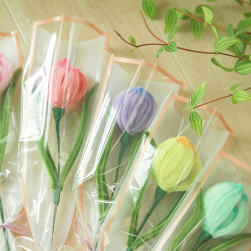 モールフラワー チューリップ 1本 アートフラワー ヒナ 通販 17642018