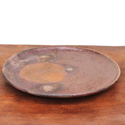 備前焼 皿・サンギリ(18.5cm)　sr3-078 3枚目の画像