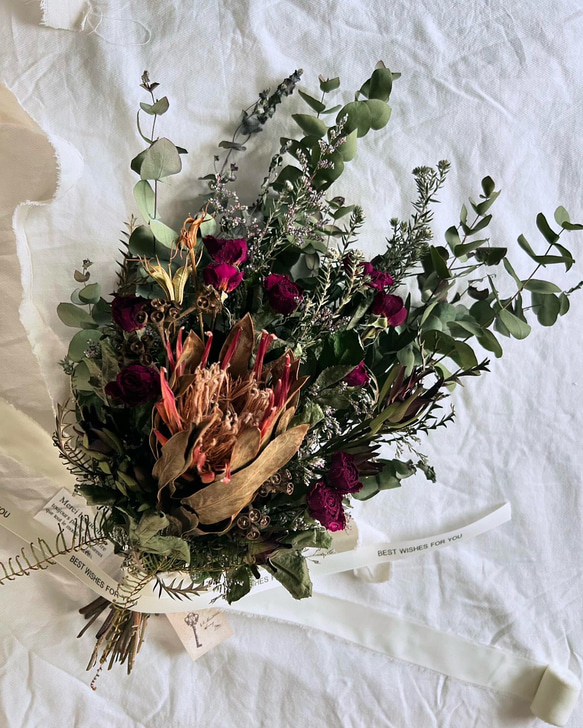 ユーカリのドライフラワー（実つき） [dry120530010] - 800円