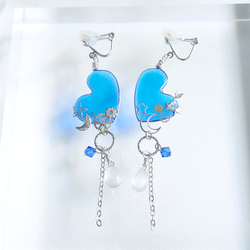 推し活 アクセサリー 概念グッズ イヤリング 痛くない ハート おしゃれ