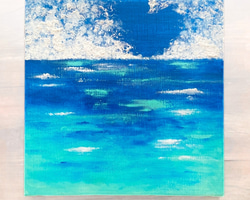 夏の海 F3 油絵 絵画 gallery Ymin 通販 13976056｜Creema(クリーマ)