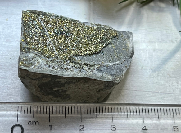 星屑パイライト˚✧₊⁎ 原石　ラフストーン　結晶 クラスター 8枚目の画像