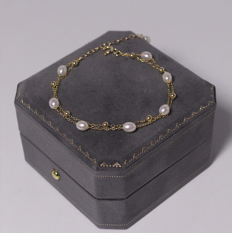 淡水パールのブレスレット バングル　真珠　淡水真珠 パール 　6月誕生石　夏の誕生石