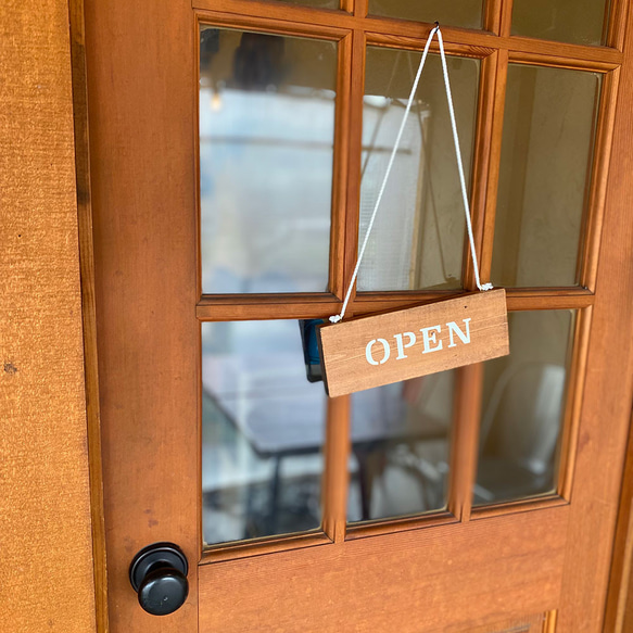 木製 オープンクローズ看板 ひもタイプ ドア サイン A 人気・おすすめ｜使いやすい・旅行におすすめ 品質保証 全国発送 在庫限り