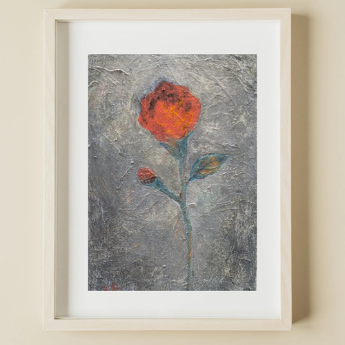 絵画・油絵】薔薇 ( ばら )｜アート 花 絵画 Art Fractal TOKYO