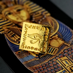 シーリングスタンプ 「 ホルスの目 」ヒエログリフ　エジプト　スクエア　鋳型　 シーリングスタンプヘッド  ワックス 1枚目の画像