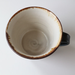 マグカップ　くろドット　200ｃｃ 5枚目の画像