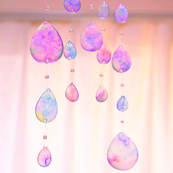 モビール　雨に香る紫陽花 13枚目の画像