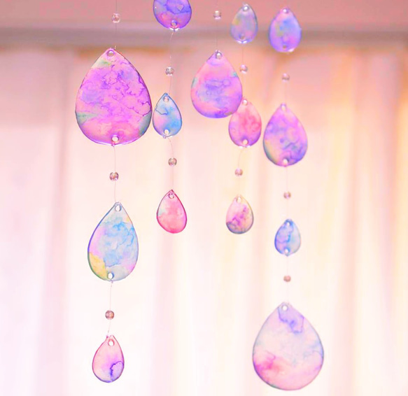 モビール　雨に香る紫陽花 13枚目の画像