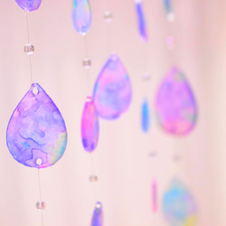モビール　雨に香る紫陽花 2枚目の画像