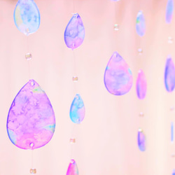 モビール　雨に香る紫陽花 1枚目の画像
