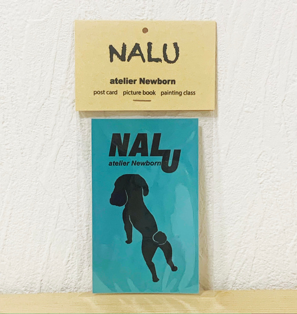 No.29 NALUステッカーターコイズ（屋外使用可） 1枚目の画像