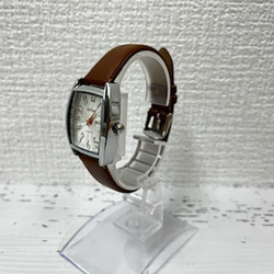 お買い得 日付付きの合皮ベルト時計 SO-5038L（BK/WH） 2枚目の画像