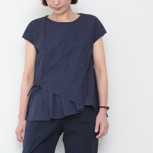 LEE tops / deep navy 1枚目の画像