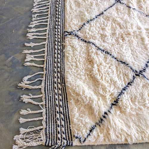 モロッコラグ ベニワレン | 現地購入 一点物☆ モロッコ ラグ 本物の