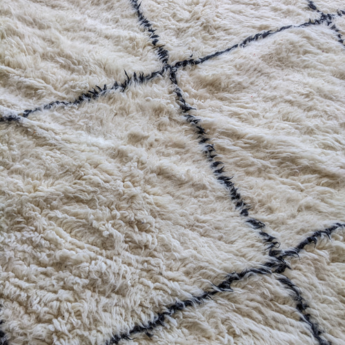 モロッコ ラグ 本物のベニワレンNo.6- 極上ウール カーペット